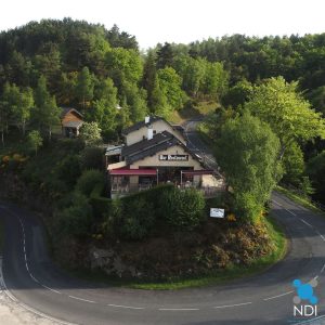 Hôtel restaurant le Belvédère de Mallet à Fridefont