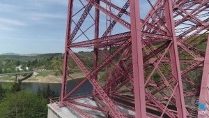 Pilier sud du viaduc de Garabit